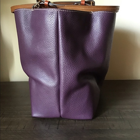 Dooney & Bourke Pebble Leather Flynn Shoulder Bag - Picture 3 of 8